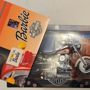 Harley-Davidson barbie model with unopened certificate